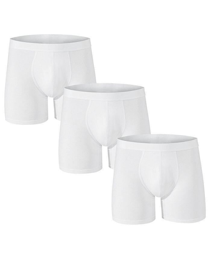 Мужские трусы-боксеры, 3 комплекта нижнего белья, дышащие удобные плавки Alpine Swiss, белый
Мужские трусы-боксеры, 3 комплекта нижнего белья, дышащие удобные плавки Alpine Swiss, белый