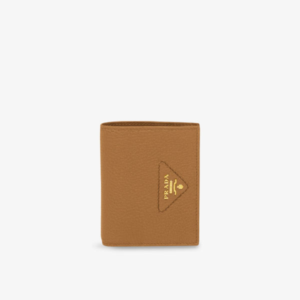 Кошелек Prada кожаный с логотипом, коричневый
Кошелек Prada кожаный с логотипом, коричневый