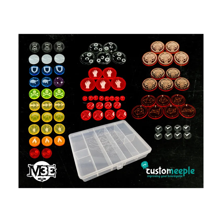 Коробочный набор - Воскресители (M3E), Malifaux - Tokens, Markers, & Templates (Customeeple)
Коробочный набор - Воскресители (M3E), Malifaux - Tokens, Markers, & Templates (Customeeple)