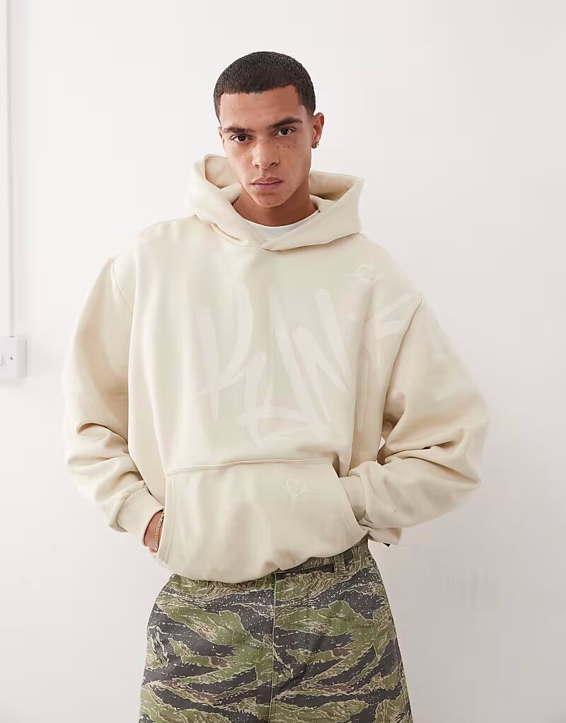 Толстовка с капюшоном и графическим логотипом Karl Kani Signature бежевого цвета
Толстовка с капюшоном и графическим логотипом Karl Kani Signature бежевого цвета