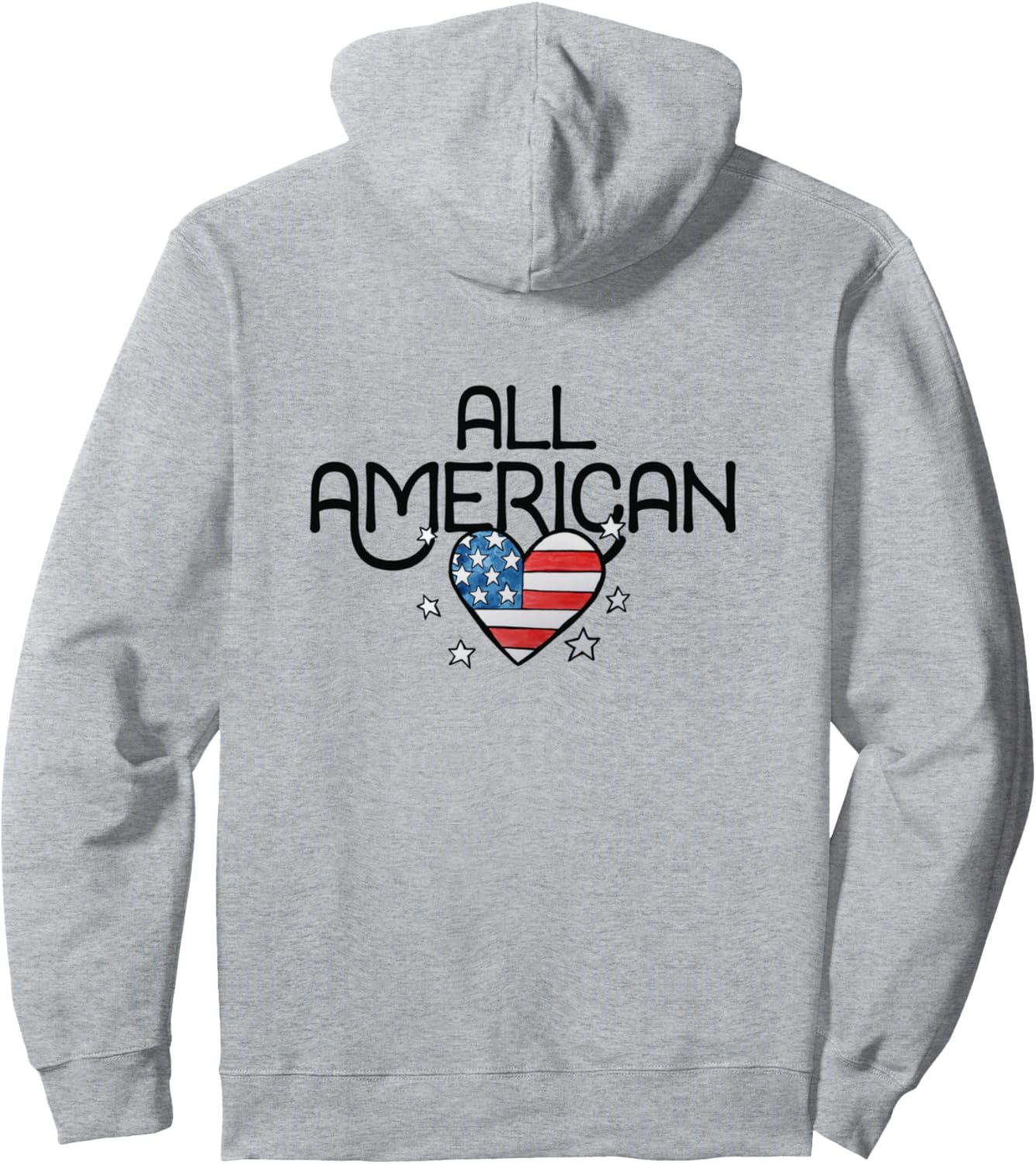 Худи All American Girl USA Heart Stars Usa Snugg, серый
Худи All American Girl USA Heart Stars Usa Snugg, серый