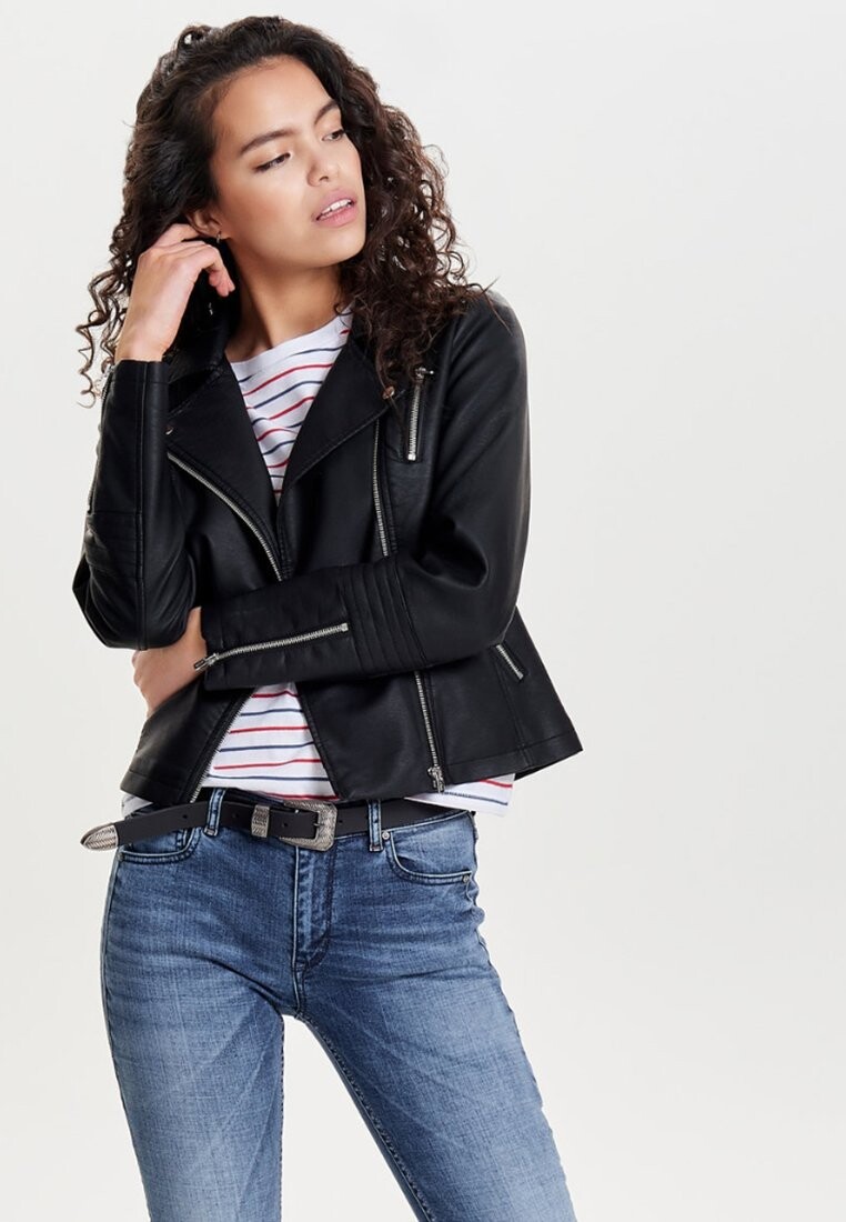 Куртка из искусственной кожи ONLY, черный
Куртка из искусственной кожи ONLY, черный