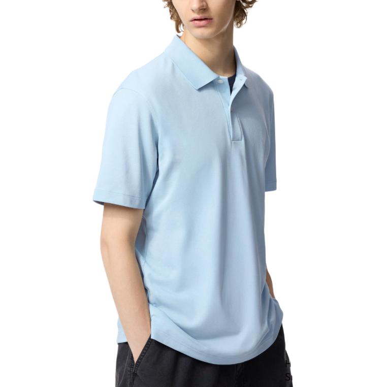 UNIQLO Унисекс поло синего цвета
UNIQLO Унисекс поло синего цвета