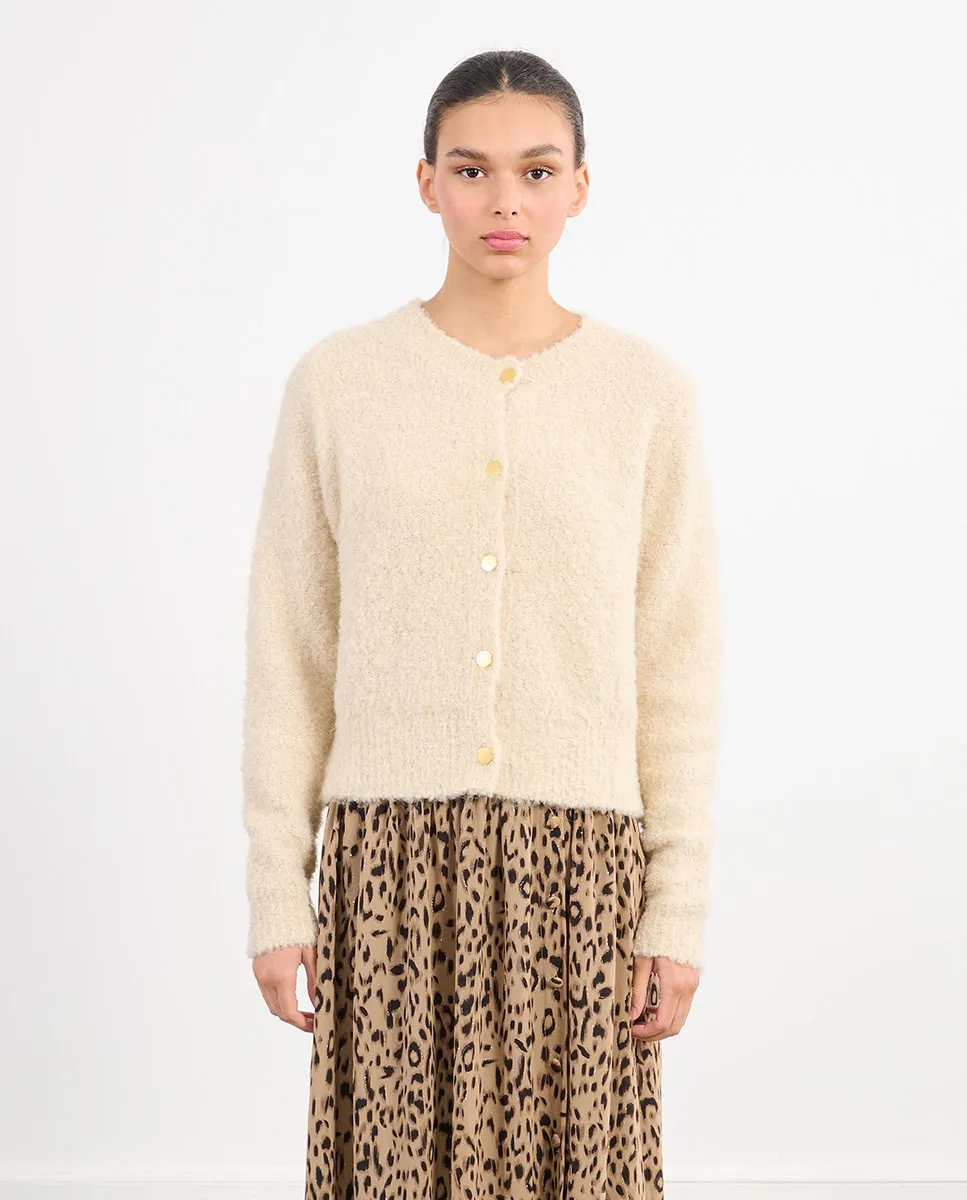 Женский кардиган с длинными рукавами из мягкой ткани Lili Sidonio, бежевый
Женский кардиган с длинными рукавами из мягкой ткани Lili Sidonio, бежевый