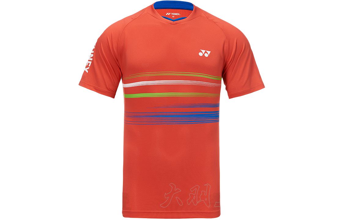 Мужская футболка для бадминтона YONEX, красный
Мужская футболка для бадминтона YONEX, красный