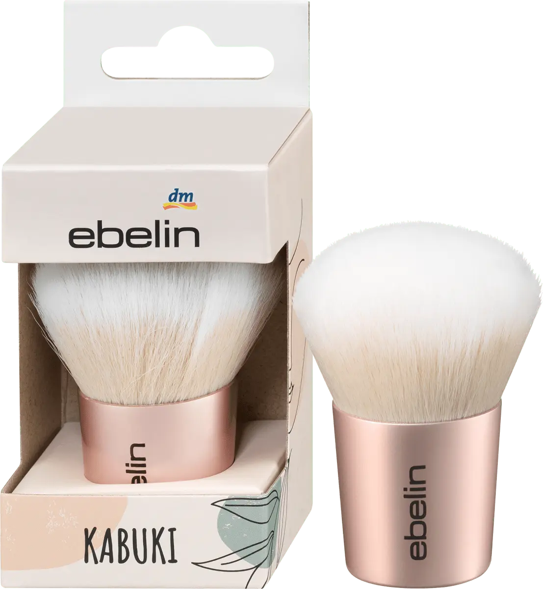 Кисть кабуки для пастели 1 шт. ebelin 
Кисть кабуки для пастели 1 шт. ebelin