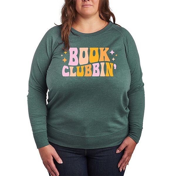 Футболка с длинным рукавом French Terry для книжного клуба Plus Size Licensed Character, Heather Juniper
Футболка с длинным рукавом French Terry для книжного клуба Plus Size Licensed Character, Heather Juniper