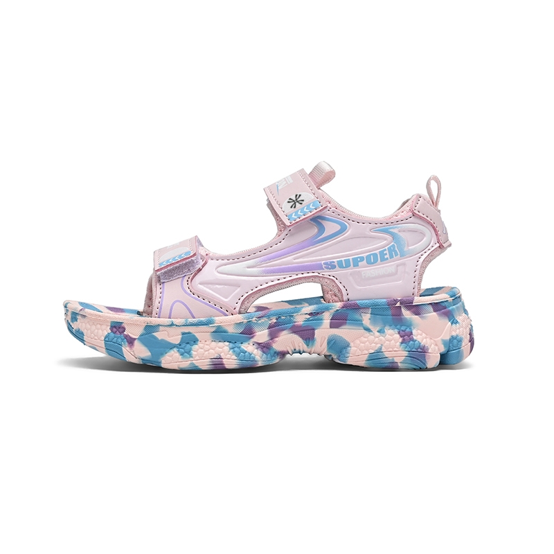 Сандалии детские с противоскользящей амортизацией и дышащими свойствами YUZHAOLIN, розовый 
Сандалии детские с противоскользящей амортизацией и дышащими свойствами YUZHAOLIN, розовый