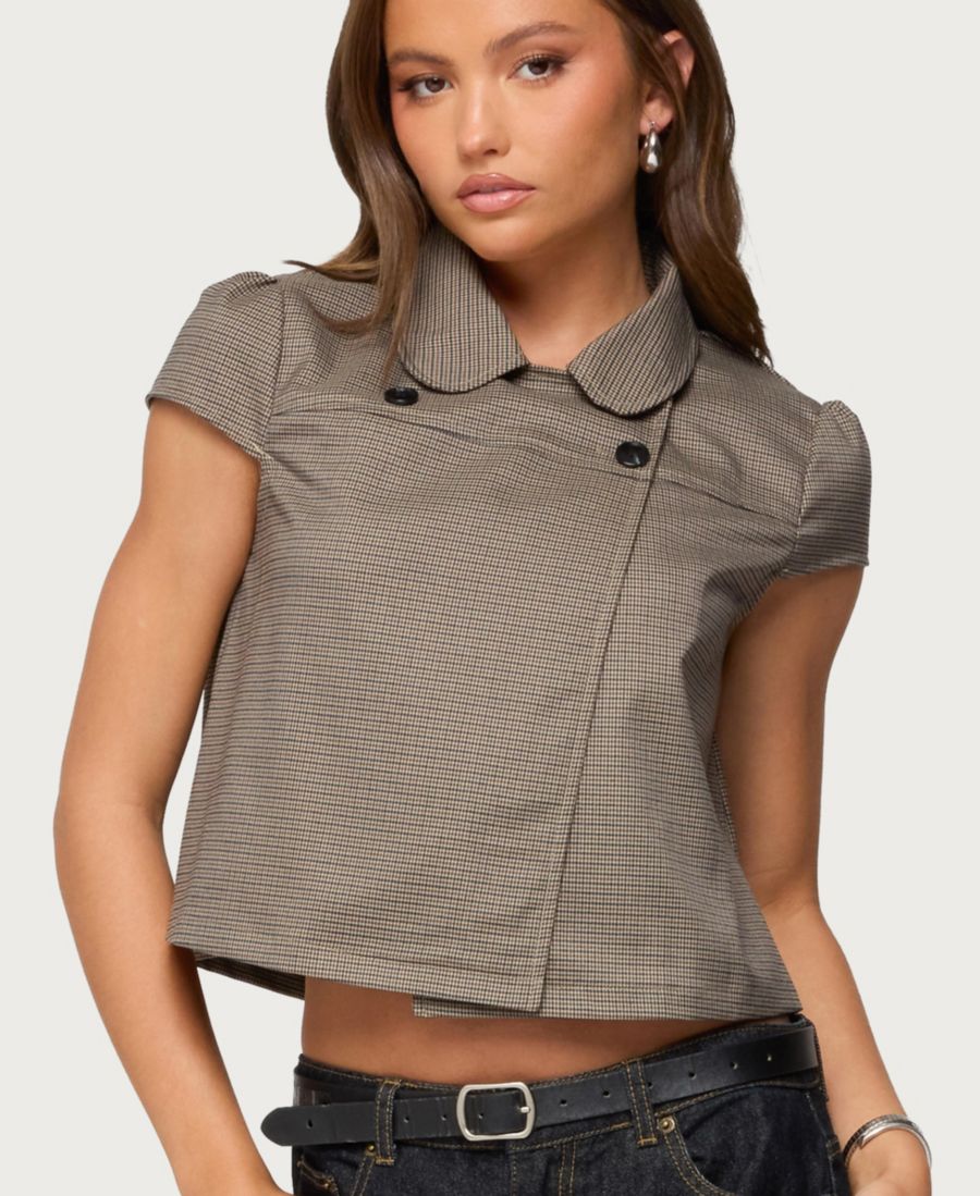 Женская клетчатая рубашка Haislee классического кроя Edikted, Mix
Женская клетчатая рубашка Haislee классического кроя Edikted, Mix