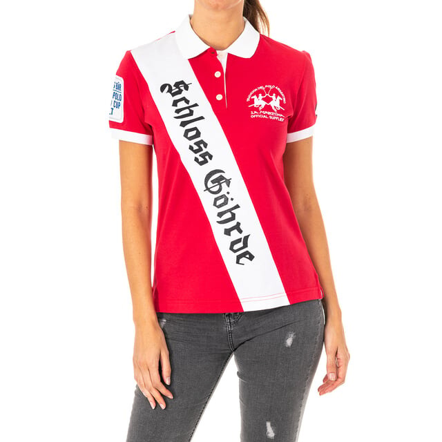 Женская рубашка-поло с короткими рукавами и воротником с лацканами 2wpg77 La Martina, красный
Женская рубашка-поло с короткими рукавами и воротником с лацканами 2wpg77 La Martina, красный