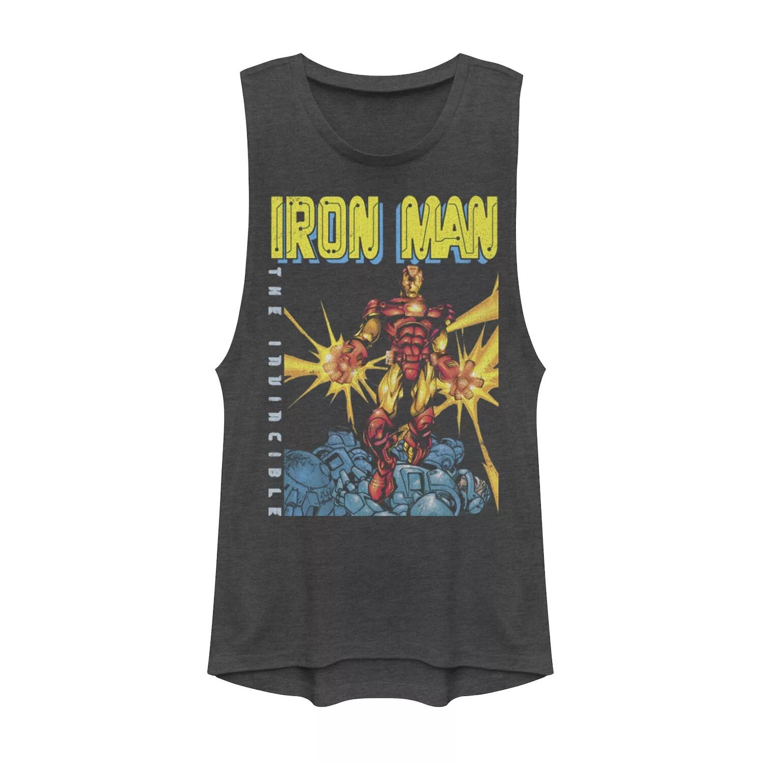 Майка с мышцами для юниоров Marvel Avengers Iron Man The Invincible Dark Portrait Licensed Character
Майка с мышцами для юниоров Marvel Avengers Iron Man The Invincible Dark Portrait Licensed Character