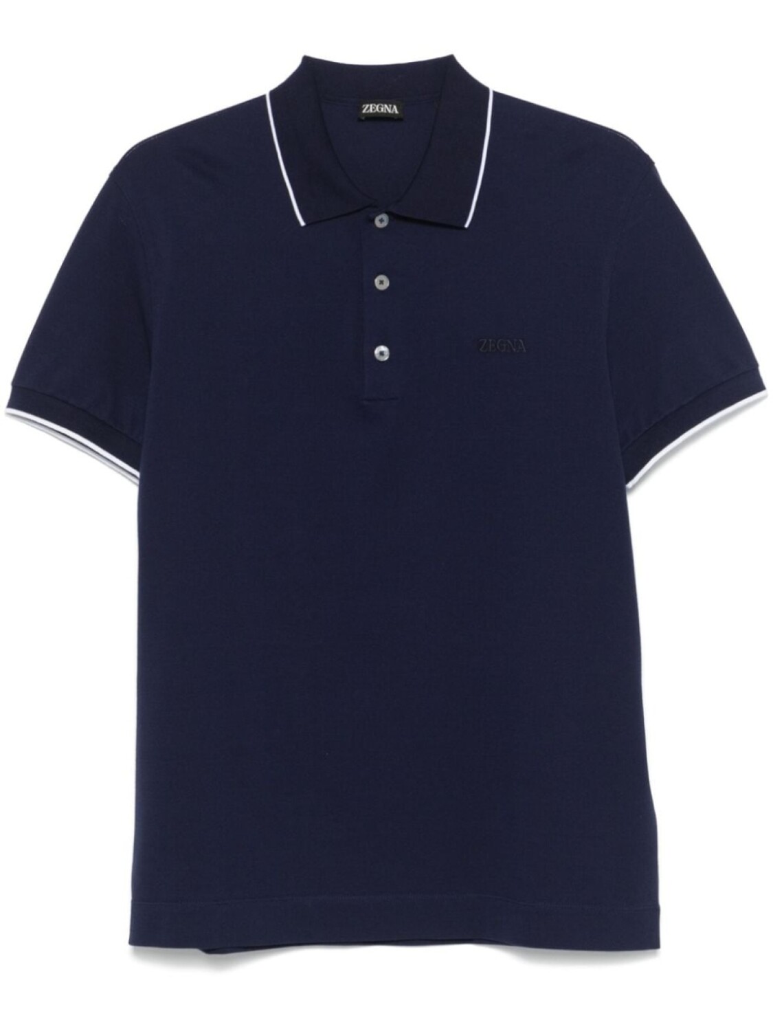 Zegna рубашка поло с вышитым логотипом, синий
Zegna рубашка поло с вышитым логотипом, синий