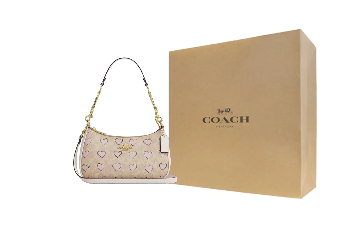 COACH Терри Искусственная кожа переносная сумка через плечо средний размер женская экрю
COACH Терри Искусственная кожа переносная сумка через плечо средний размер женская экрю