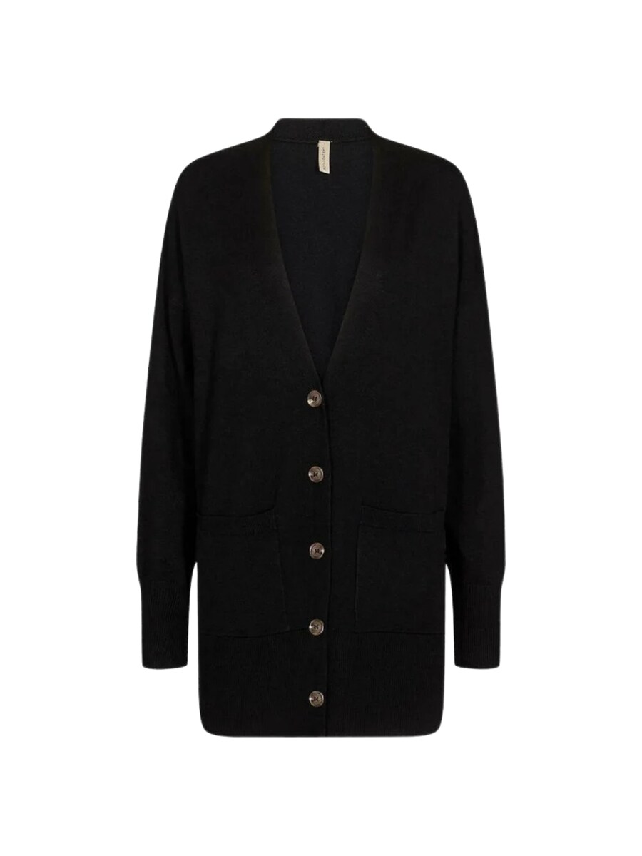 Вязаный кардиган Soyaconcept Dollie, черный
Вязаный кардиган Soyaconcept Dollie, черный