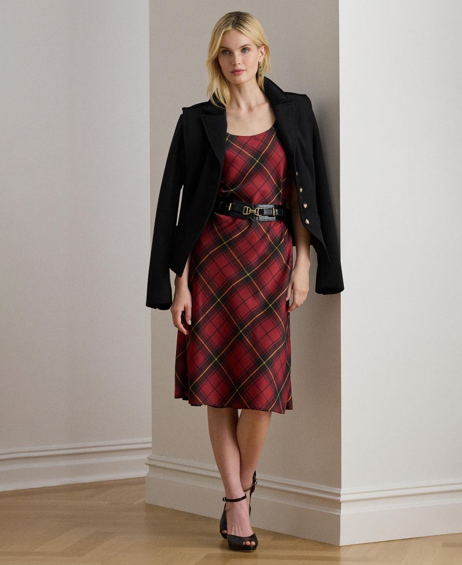 Женское клетчатое платье без рукавов, 0P-18 Lauren Ralph Lauren, Black/red
Женское клетчатое платье без рукавов, 0P-18 Lauren Ralph Lauren, Black/red
