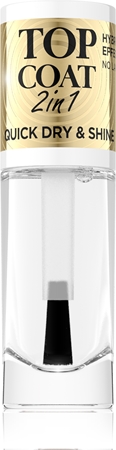 Верхнее покрытие для ногтей 2 в 1 Eveline Cosmetics Nail Therapy Professional, 8 ml
Верхнее покрытие для ногтей 2 в 1 Eveline Cosmetics Nail Therapy Professional, 8 ml