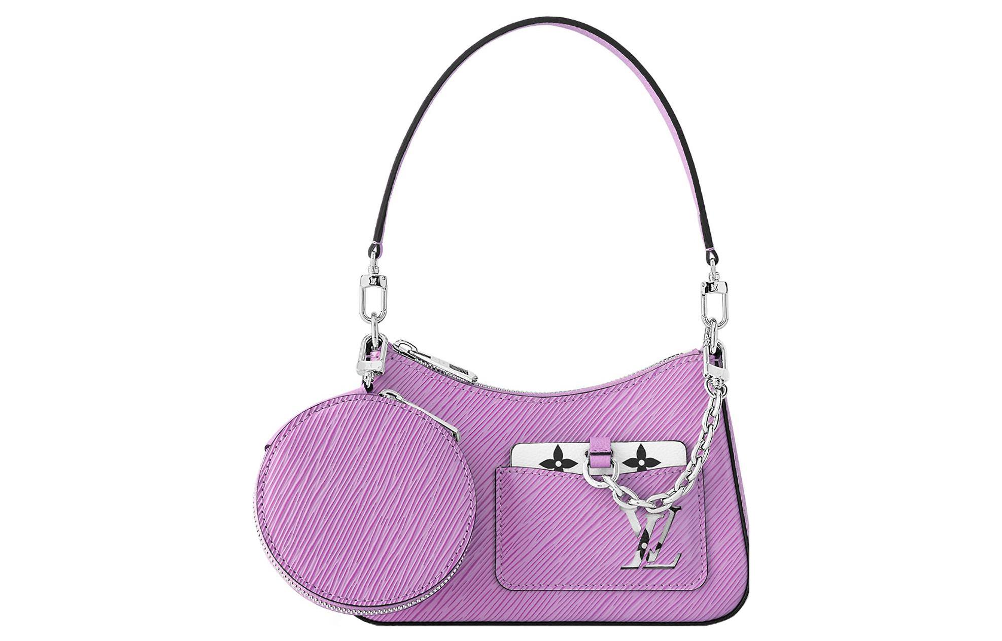 LOUIS VUITTON Мареллини Эпи Грейн кожаная сумка через плечо
LOUIS VUITTON Мареллини Эпи Грейн кожаная сумка через плечо