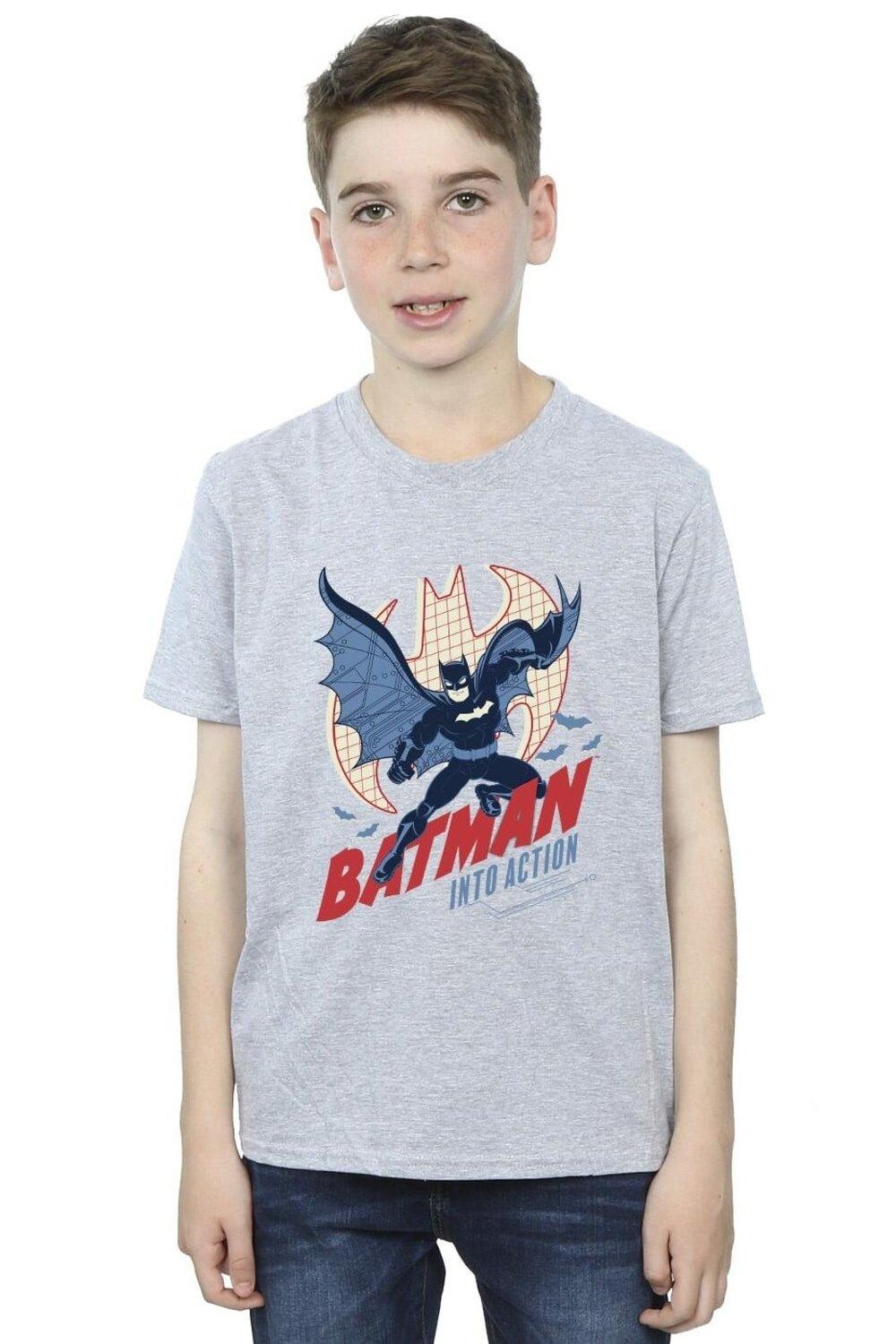 Футболка «Бэтмен в действии» DC Comics, серый
Футболка «Бэтмен в действии» DC Comics, серый
