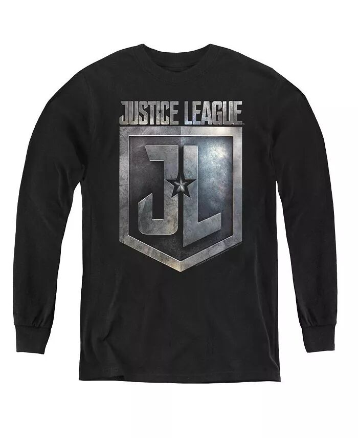 Свитшот с длинным рукавом и логотипом Movie Youth Shield для мальчиков Justice League, черный
Свитшот с длинным рукавом и логотипом Movie Youth Shield для мальчиков Justice League, черный