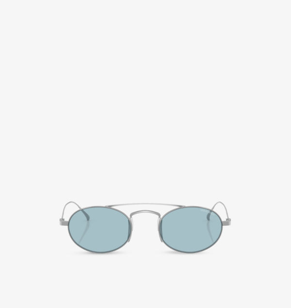 Солнцезащитные очки из титана овальной формы Ar6161T Giorgio Armani, серебряный
Солнцезащитные очки из титана овальной формы Ar6161T Giorgio Armani, серебряный