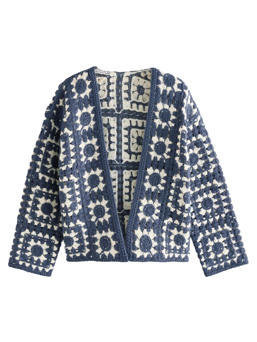 Вязаный кардиган Next, темно-синий
Вязаный кардиган Next, темно-синий