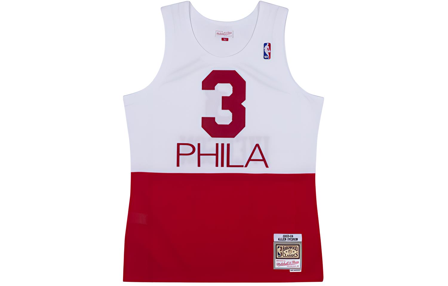 Mitchell Ness Мужская баскетбольная майка Mitchell & Ness, белая с красными элементами
Mitchell Ness Мужская баскетбольная майка Mitchell & Ness, белая с красными элементами