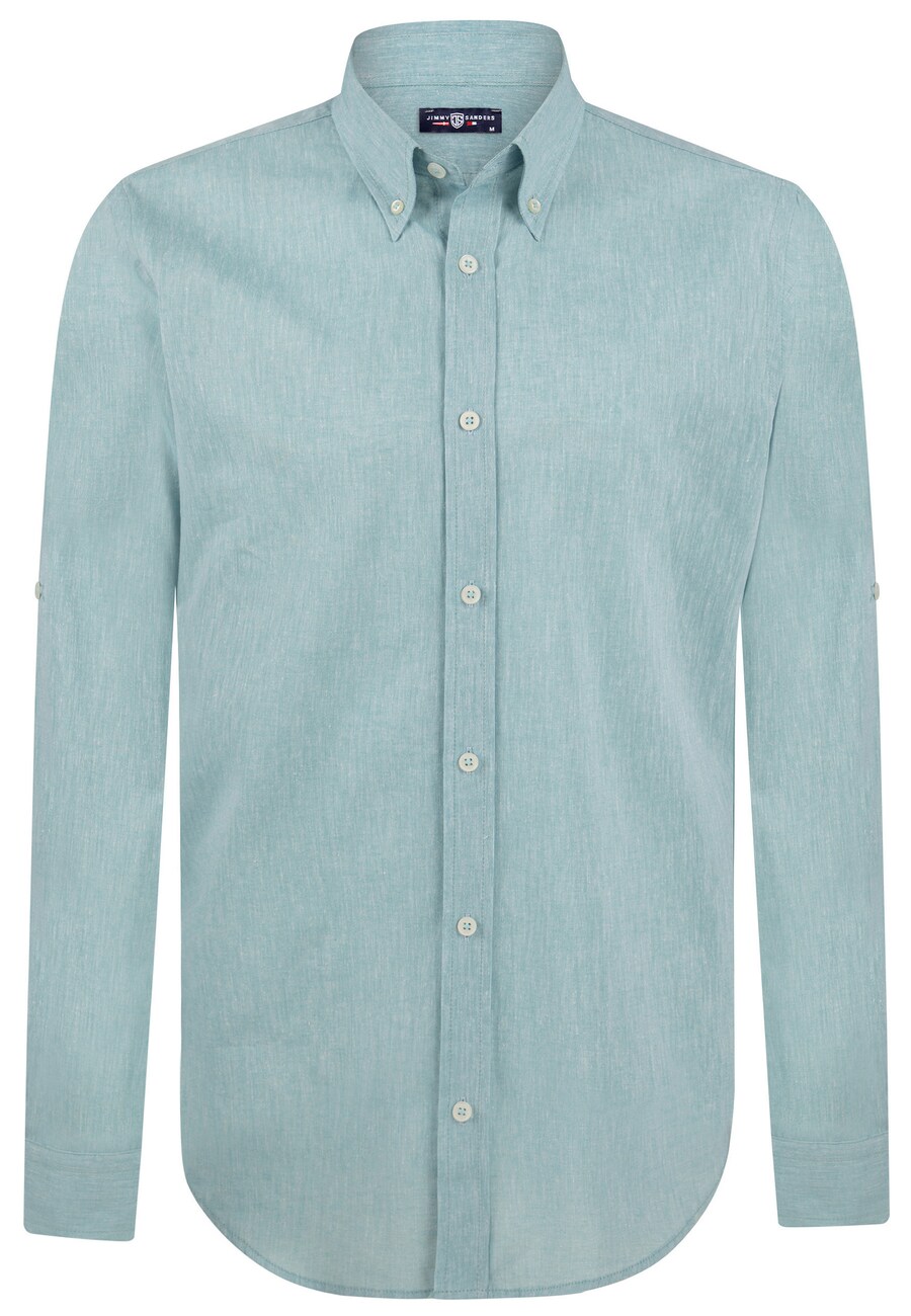 Рубашка на пуговицах классического кроя Jimmy Sanders, зеленый 
Рубашка на пуговицах классического кроя Jimmy Sanders, зеленый