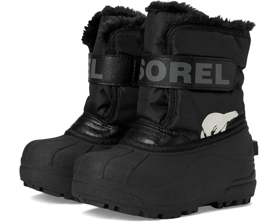 Ботинки SOREL Kids Childrens Snow Commander, цвет Black/Charcoal
Ботинки SOREL Kids Childrens Snow Commander, цвет Black/Charcoal