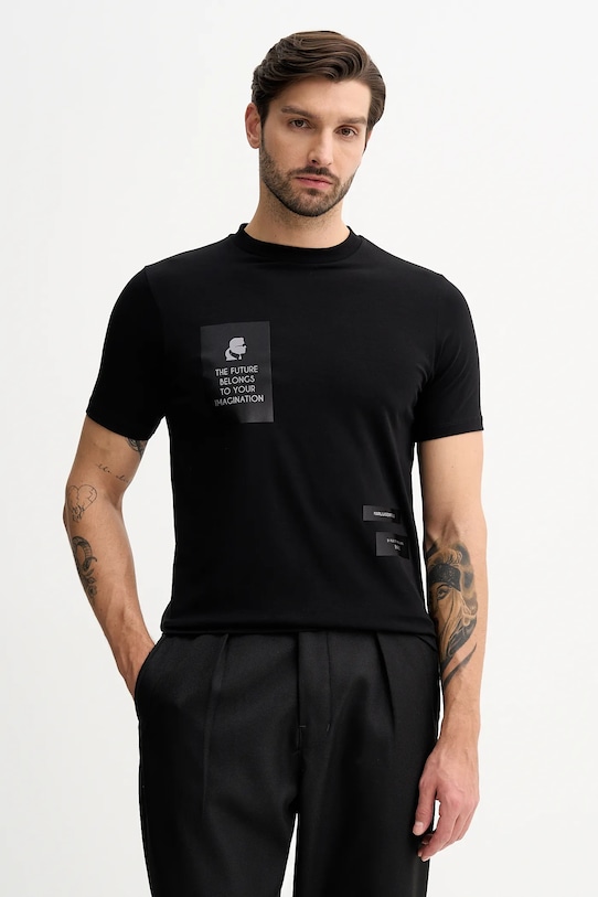 Футболка Karl Lagerfeld, черный
Футболка Karl Lagerfeld, черный