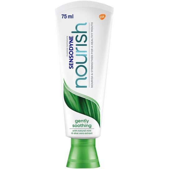 Нежно разглаживающая питательная зубная паста 75 мл Sensodyne
Нежно разглаживающая питательная зубная паста 75 мл Sensodyne