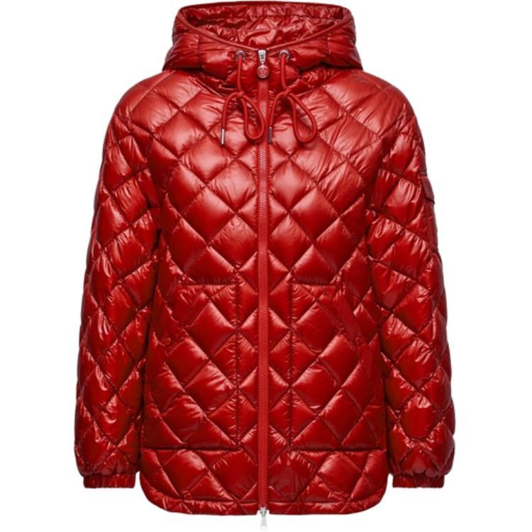Куртка-рубашка с молнией на стежке Moncler, красный
Куртка-рубашка с молнией на стежке Moncler, красный
