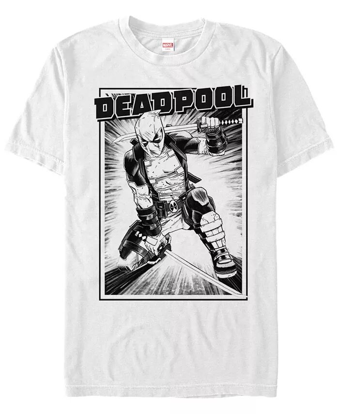 Футболка с коротким рукавом Marvel Men's Deadpool Samurai Stance Fifth Sun, белый
Футболка с коротким рукавом Marvel Men's Deadpool Samurai Stance Fifth Sun, белый