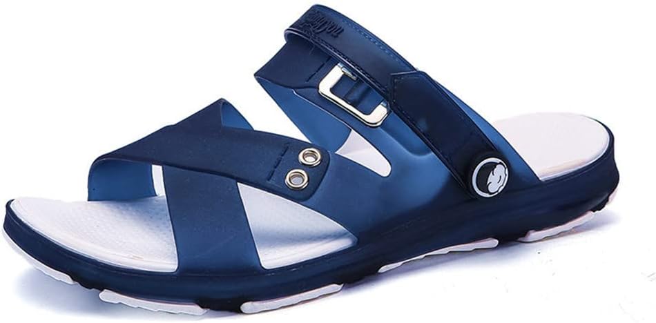MATERUIEYES Летние дышащие мужские сандалии, пляжная обувь, удобные тапочки для моря, синий
MATERUIEYES Летние дышащие мужские сандалии, пляжная обувь, удобные тапочки для моря, синий