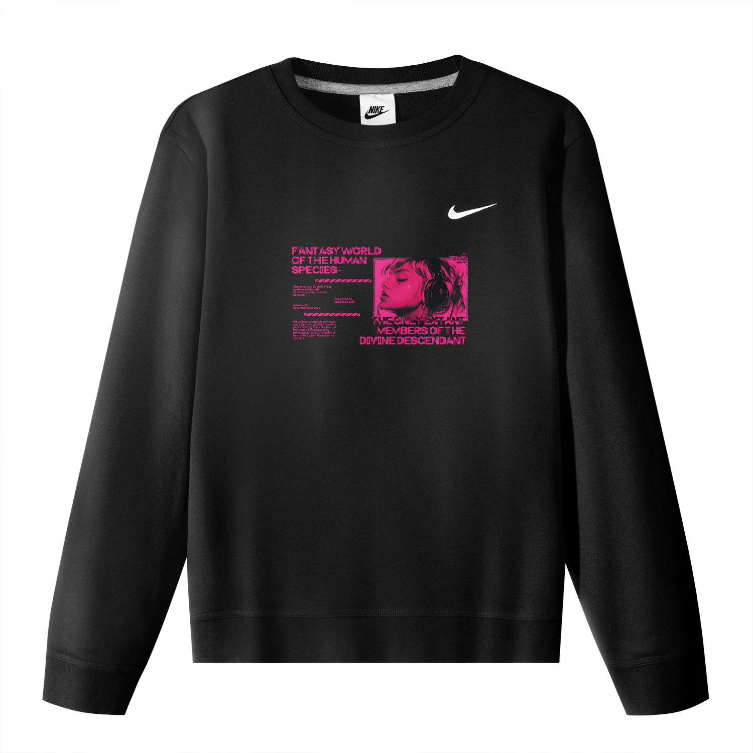 Унисекс худи Nike черное
Унисекс худи Nike черное