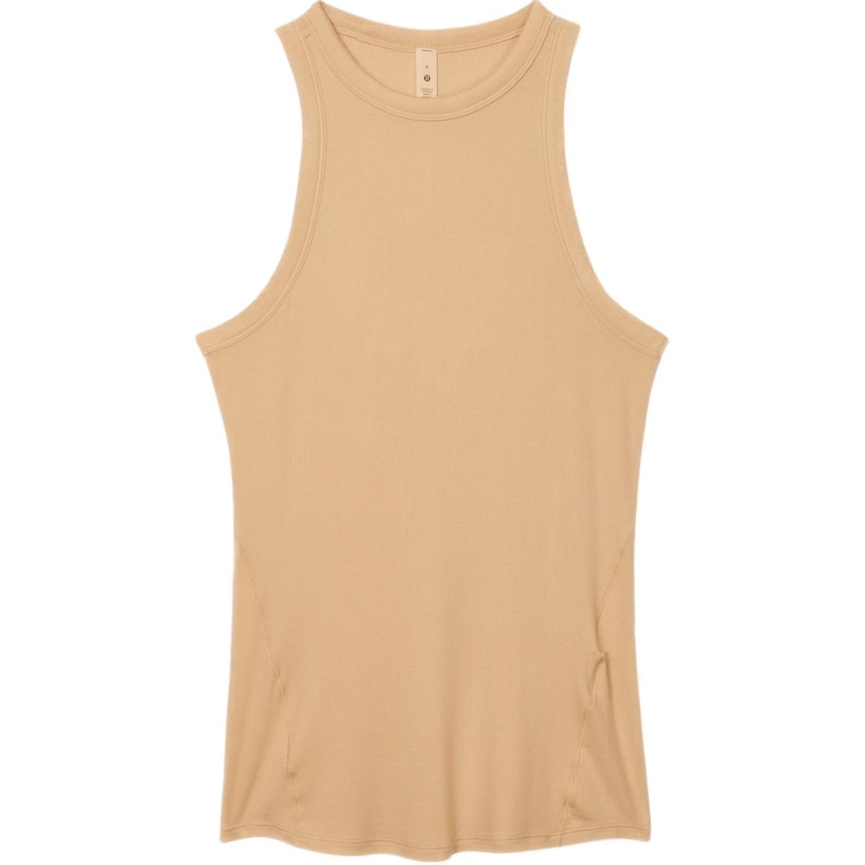 Облегающая майка для спорта женская Lululemon, легкий коричневый
Облегающая майка для спорта женская Lululemon, легкий коричневый