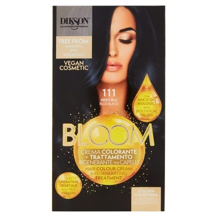 Bloom Color Cream 111 Голубовато-черный, Dikson 
Bloom Color Cream 111 Голубовато-черный, Dikson