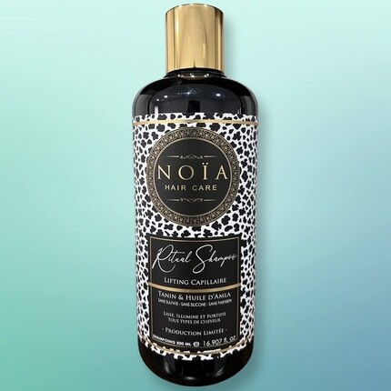 Nogџa Hair Ritual Шампунь-лифтинг для волос с танином и маслом амлы, 500 мл, ограниченный выпуск, Noia Paris
Nogџa Hair Ritual Шампунь-лифтинг для волос с танином и маслом амлы, 500 мл, ограниченный выпуск, Noia Paris