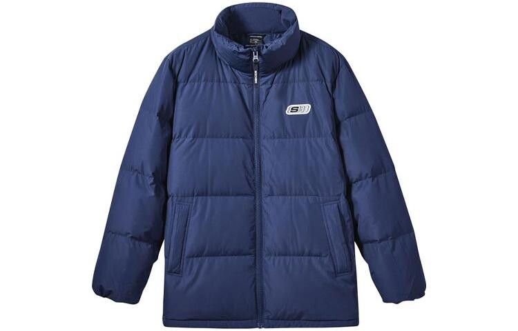 Спортивная коллекция пуховик унисекс синий/007D Skechers 
Спортивная коллекция пуховик унисекс синий/007D Skechers