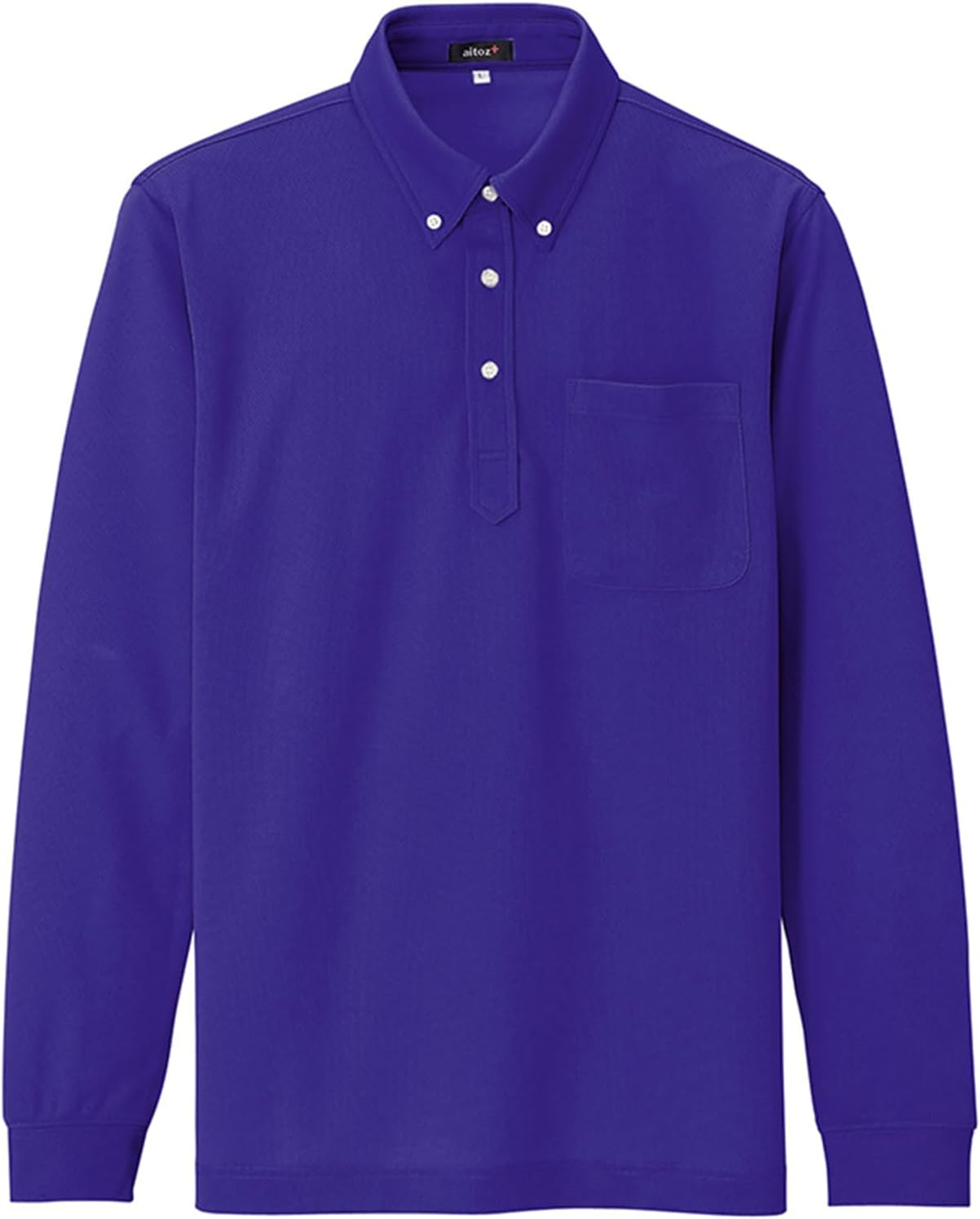 Поло Aitos 10598, влагоотводящая, быстросохнущая, с длинным рукавом, на пуговицах, с дезодорирующим эффектом Aitoz, фиолетовый
Поло Aitos 10598, влагоотводящая, быстросохнущая, с длинным рукавом, на пуговицах, с дезодорирующим эффектом Aitoz, фиолетовый