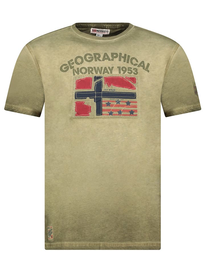 Футболка Geographical Norway, хаки
Футболка Geographical Norway, хаки