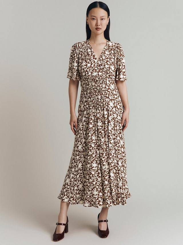 Миди-платье с цветочным рисунком от минни Ghost, цвет Russet
Миди-платье с цветочным рисунком от минни Ghost, цвет Russet