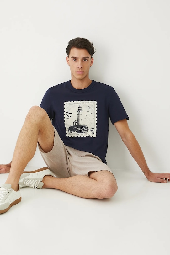 Хлопковая футболка Medicine, темно-синий
Хлопковая футболка Medicine, темно-синий