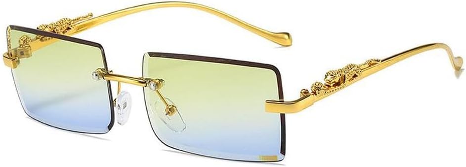 Солнцезащитные очки без оправы прямоугольной формы для мужчин и женщин, модные солнцезащитные очки без оправы для женщин, леопардовый принт, защита от ультрафиолета UV400, SUN1281 Generic, Yellowblue
Солнцезащитные очки без оправы прямоугольной формы для мужчин и женщин, модные солнцезащитные очки без оправы для женщин, леопардовый принт, защита от ультрафиолета UV400, SUN1281 Generic, Yellowblue