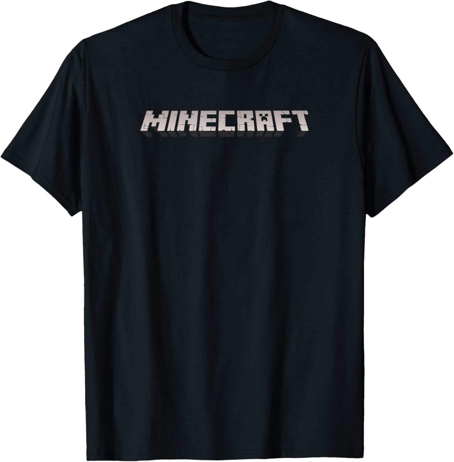 Черная футболка с логотипом Minecraft
Черная футболка с логотипом Minecraft