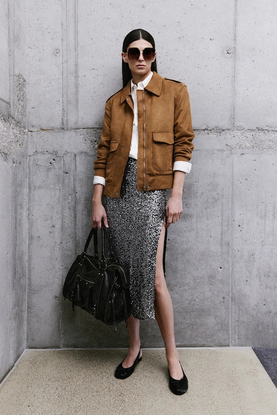 Юбка Answear.Lab, серебряный
Юбка Answear.Lab, серебряный