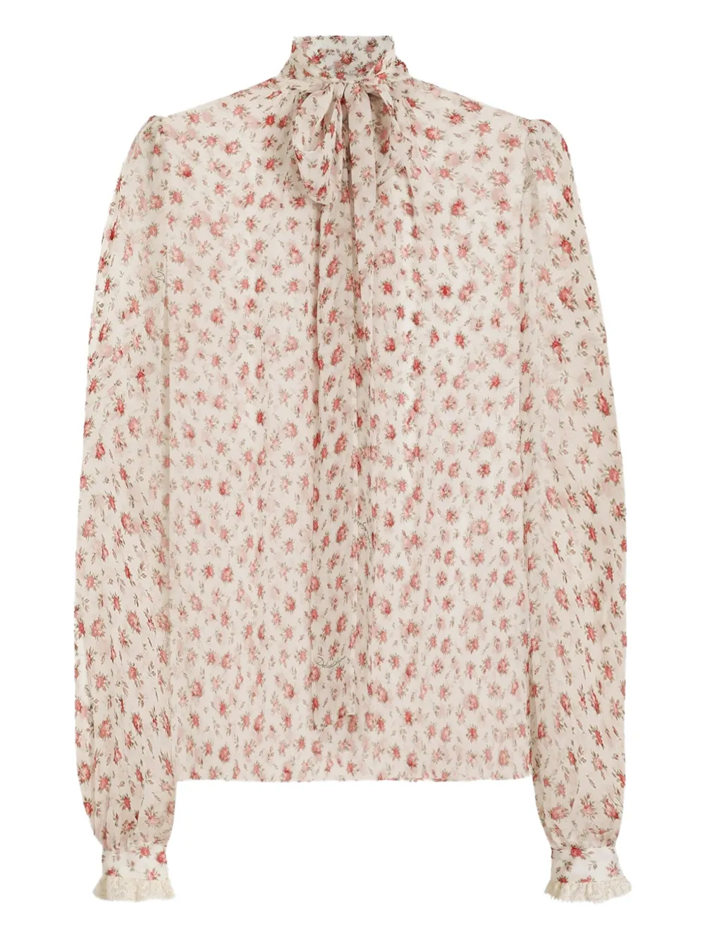 Блузка с цветочным принтом DOLCE & GABBANA, белый
Блузка с цветочным принтом DOLCE & GABBANA, белый