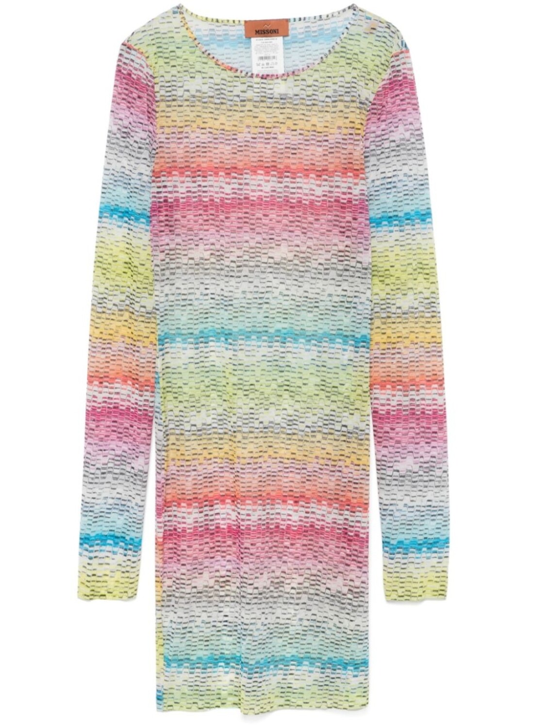 Мини-платье с зигзагообразным принтом Missoni, желтый
Мини-платье с зигзагообразным принтом Missoni, желтый