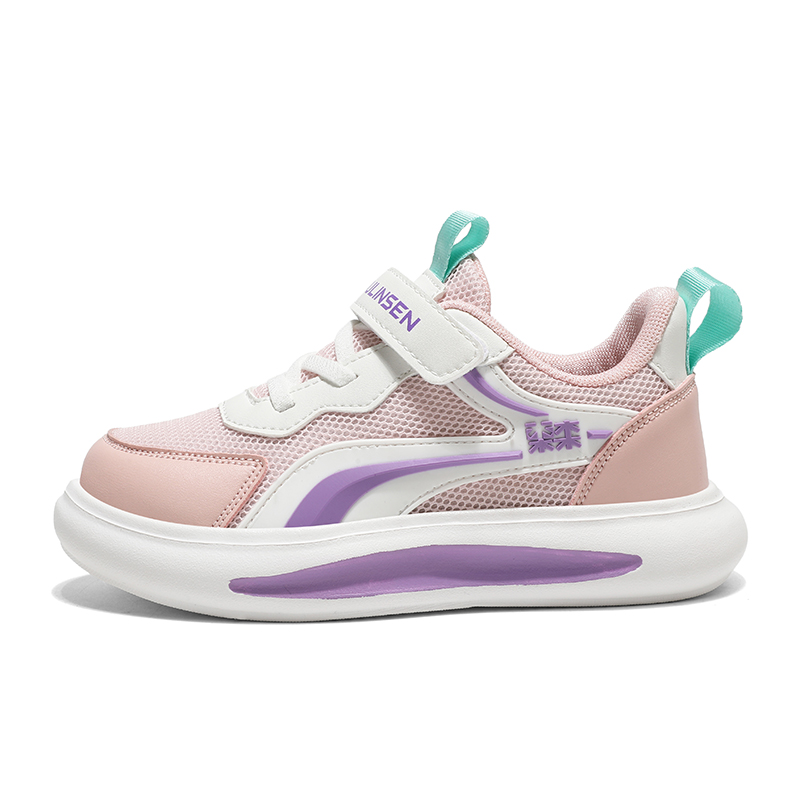Детские повседневные нескользящие амортизирующие износостойкие упругие дышащие кроссовки Kids' Mulinsen, розовый
Детские повседневные нескользящие амортизирующие износостойкие упругие дышащие кроссовки Kids' Mulinsen, розовый