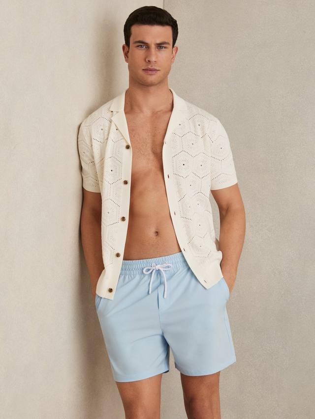 Плавательные шорты на шнурке cliff Reiss, цвет Soft Blue
Плавательные шорты на шнурке cliff Reiss, цвет Soft Blue