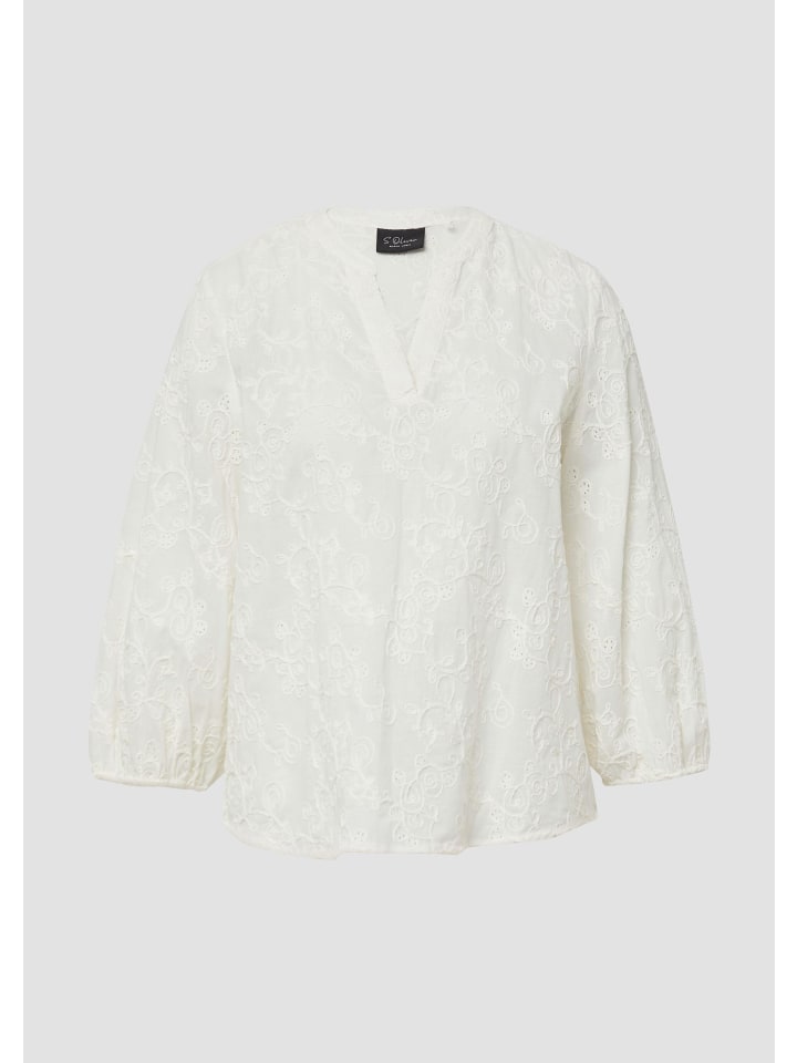 Блузка в цвете 0200_ecru s.Oliver
Блузка в цвете 0200_ecru s.Oliver